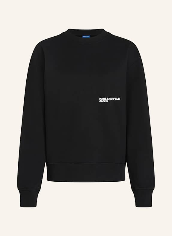 KARL LAGERFELD JEANS Sweatshirt SCHWARZ