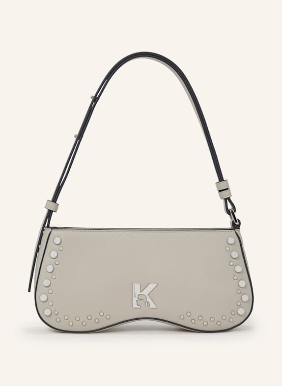 KARL LAGERFELD JEANS Schultertasche WEISS