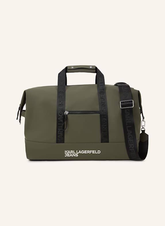 KARL LAGERFELD JEANS Weekender DUNKELGRÜN