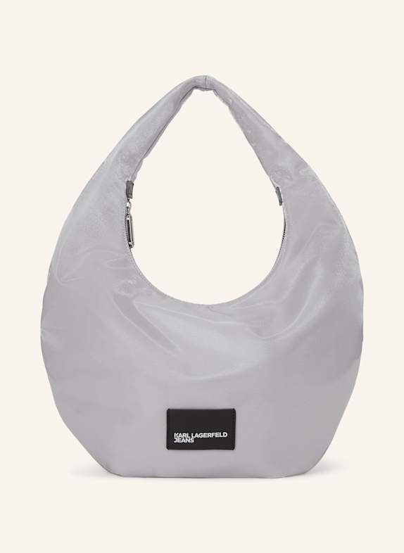 KARL LAGERFELD JEANS Schultertasche SILBER