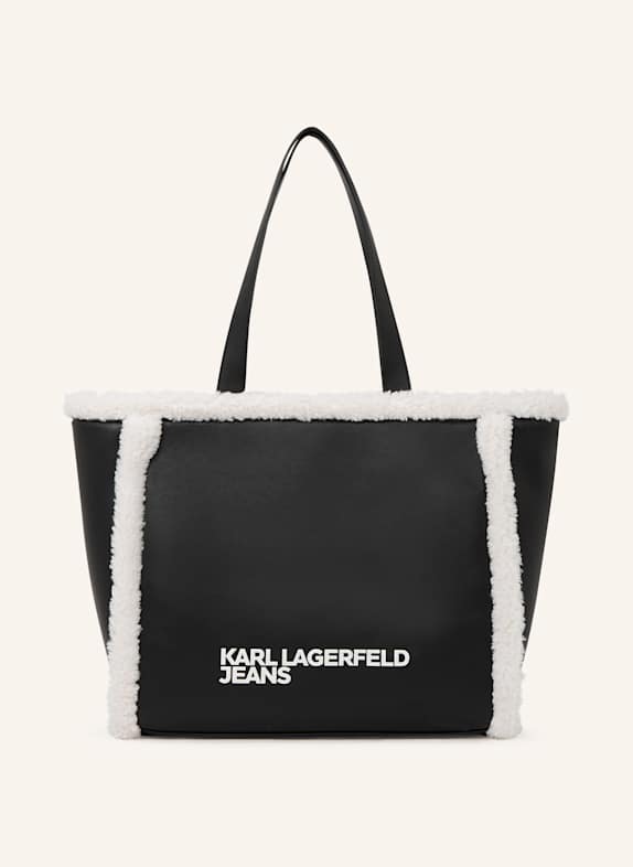KARL LAGERFELD JEANS Handtasche SCHWARZ