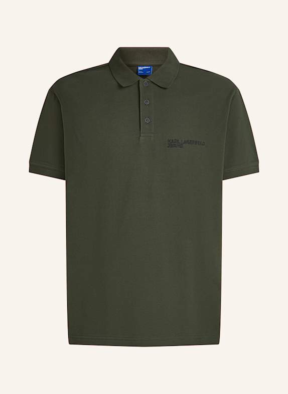 KARL LAGERFELD JEANS Poloshirt DUNKELGRÜN