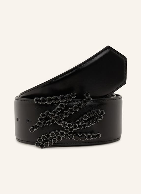 KARL LAGERFELD Gürtel SCHWARZ