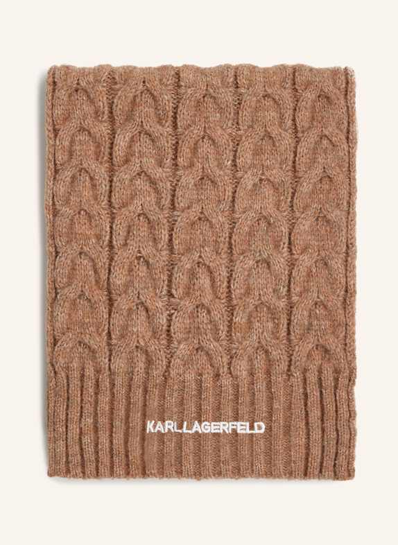 KARL LAGERFELD Schal CAMEL
