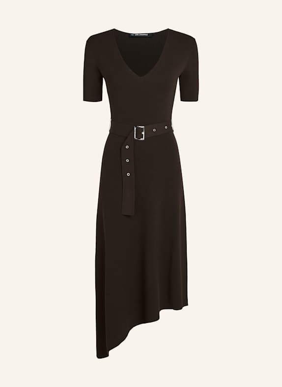 KARL LAGERFELD Kleid BRAUN
