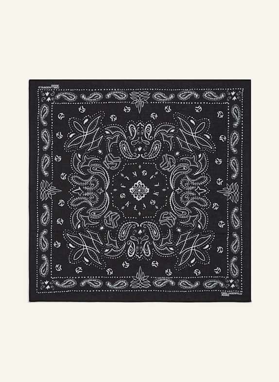 KARL LAGERFELD JEANS Schal SCHWARZ
