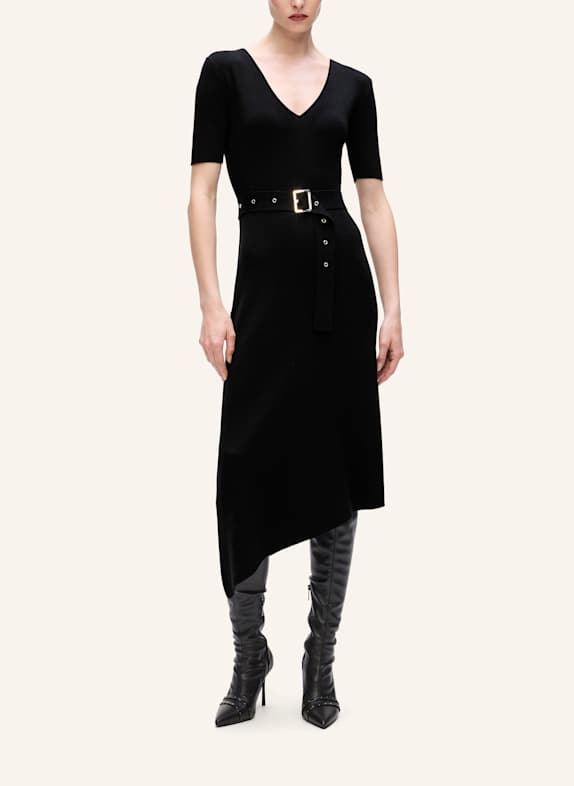 KARL LAGERFELD Kleid SCHWARZ