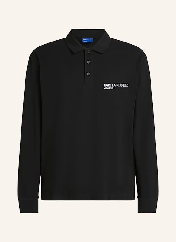 KARL LAGERFELD JEANS Poloshirt SCHWARZ