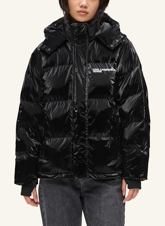 KARL LAGERFELD JEANS Jacke SCHWARZ