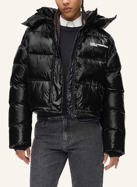 KARL LAGERFELD JEANS Jacke SCHWARZ