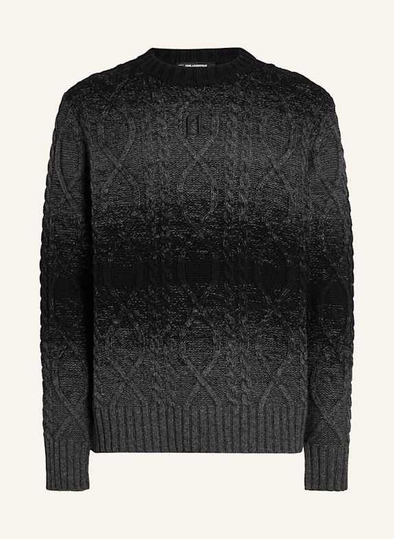 KARL LAGERFELD Sweatshirt SCHWARZ