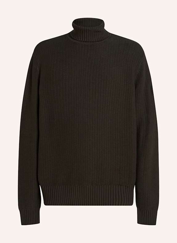 KARL LAGERFELD JEANS Sweatshirt DUNKELBRAUN