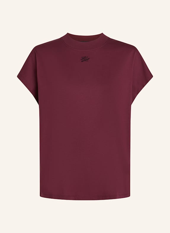 KARL LAGERFELD T-shirt DUNKELROT