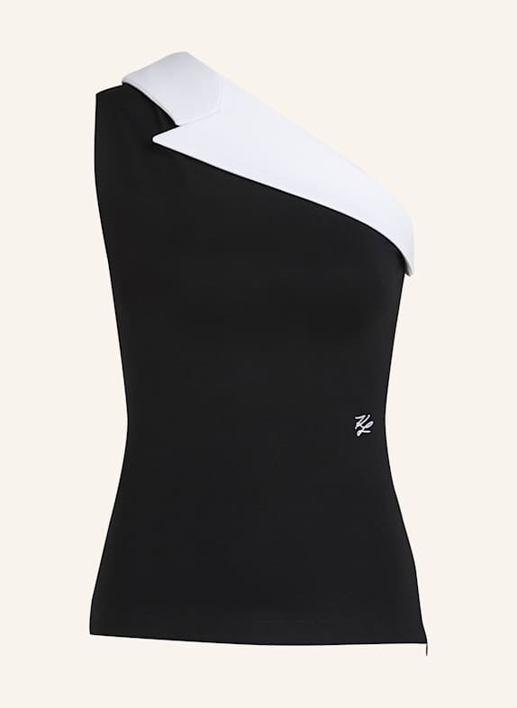 KARL LAGERFELD Top SCHWARZ