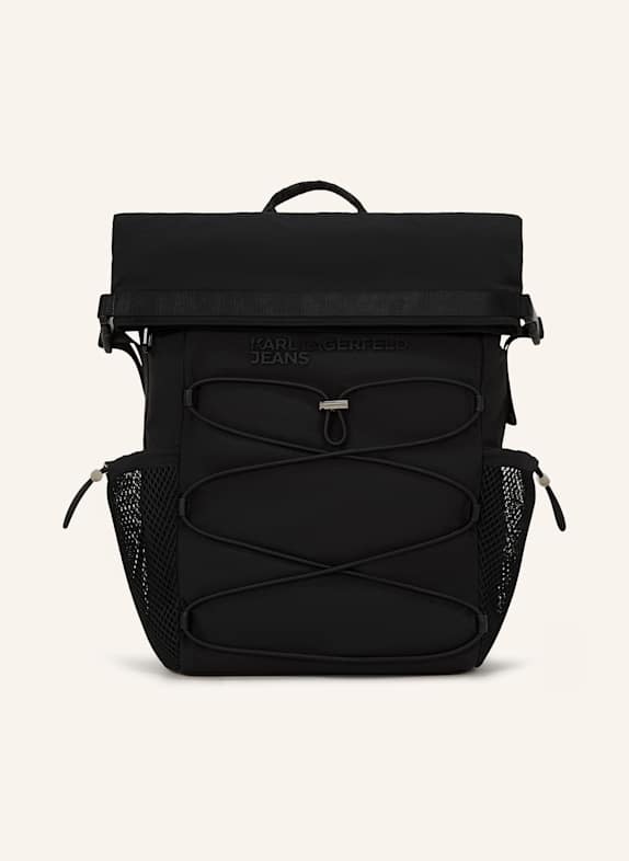 KARL LAGERFELD JEANS Rucksack SCHWARZ