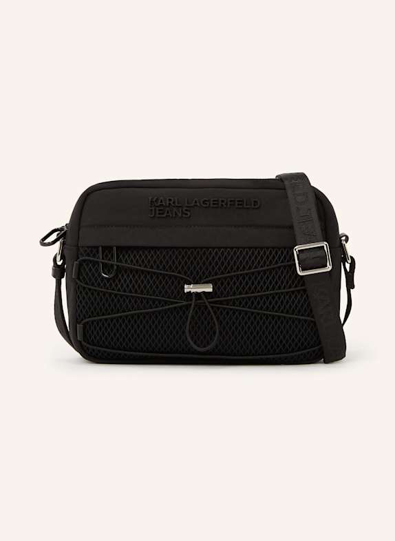 KARL LAGERFELD JEANS Umhängetasche SCHWARZ