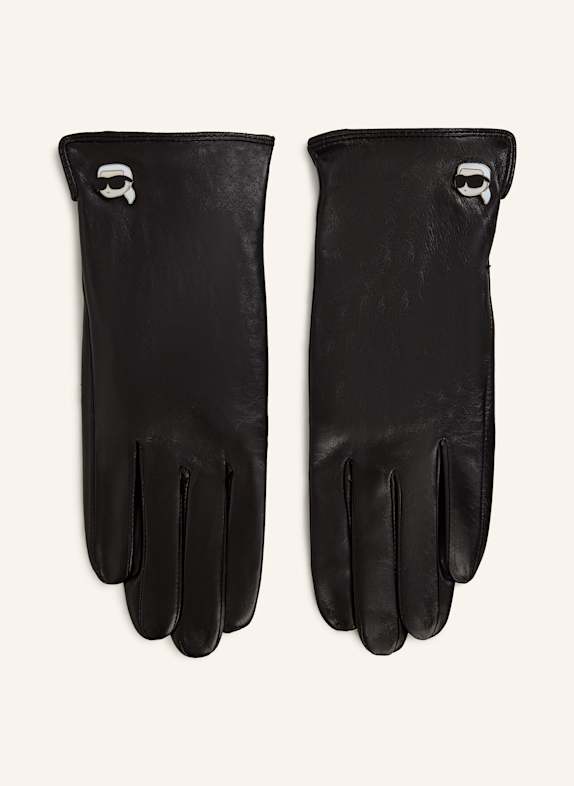 KARL LAGERFELD Handschuhe SCHWARZ