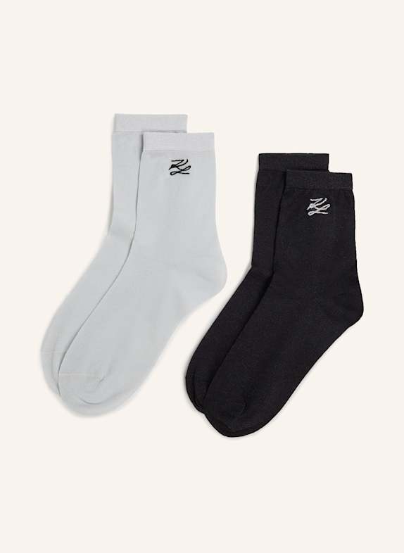 KARL LAGERFELD Socken SCHWARZ
