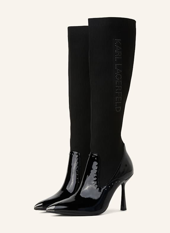 KARL LAGERFELD Stiefel SCHWARZ