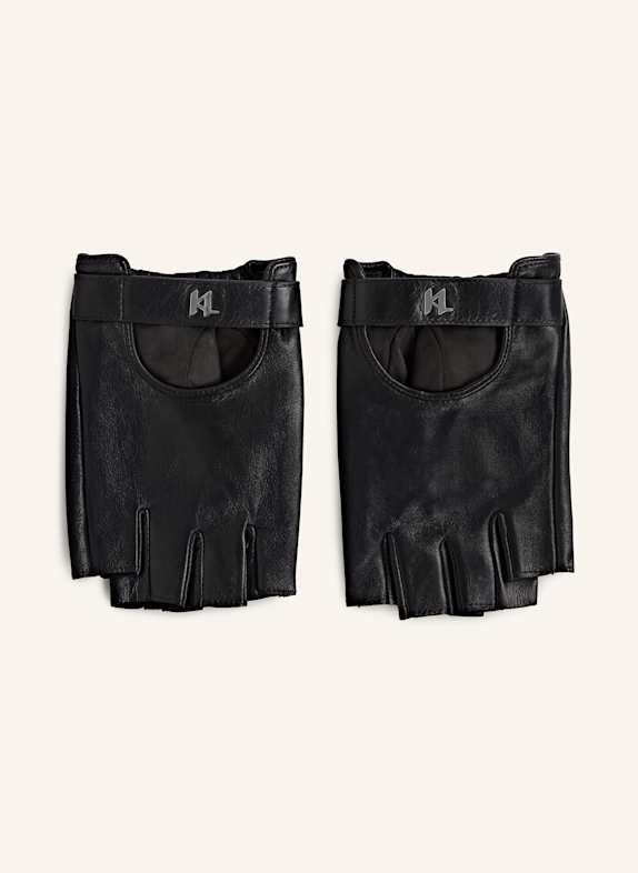 KARL LAGERFELD Handschuhe SCHWARZ