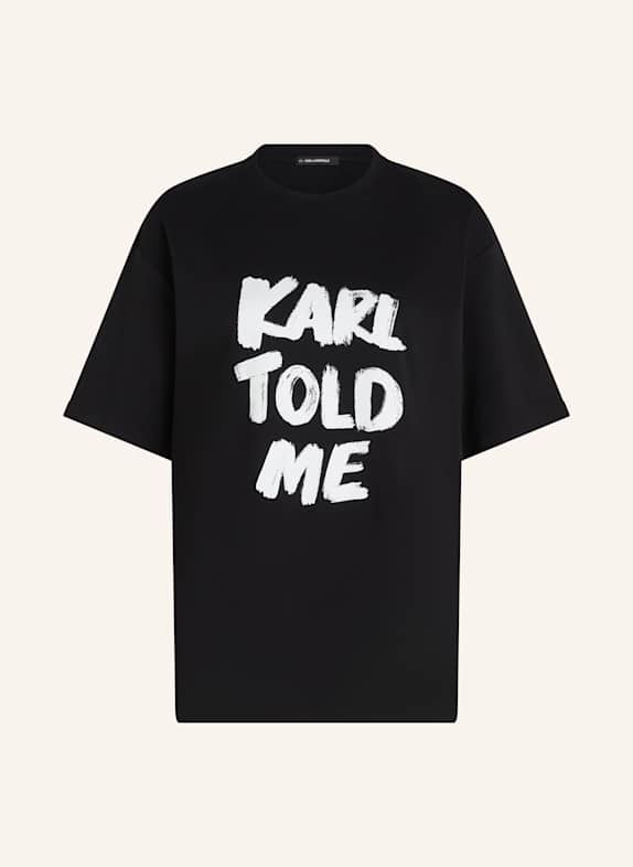 KARL LAGERFELD T-shirt SCHWARZ