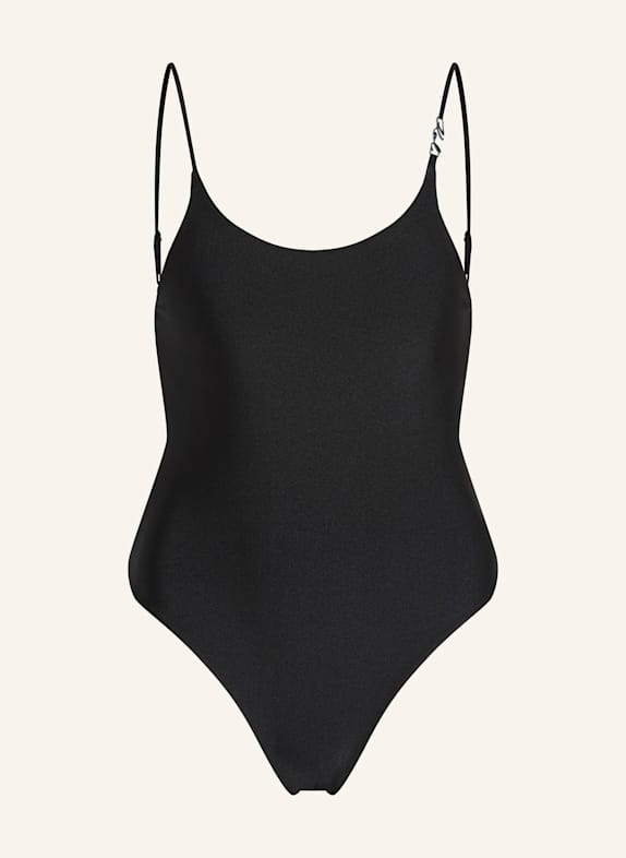 KARL LAGERFELD Badeanzug SCHWARZ