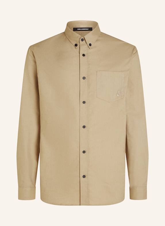 KARL LAGERFELD Hemd KHAKI
