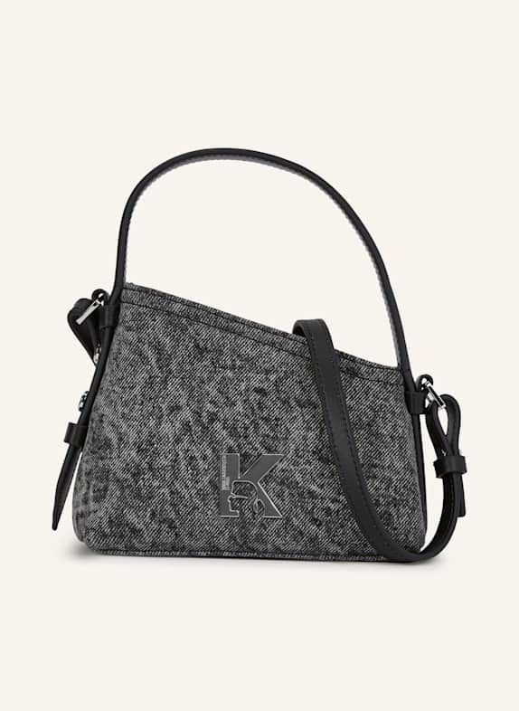 KARL LAGERFELD JEANS Umhängetasche SCHWARZ