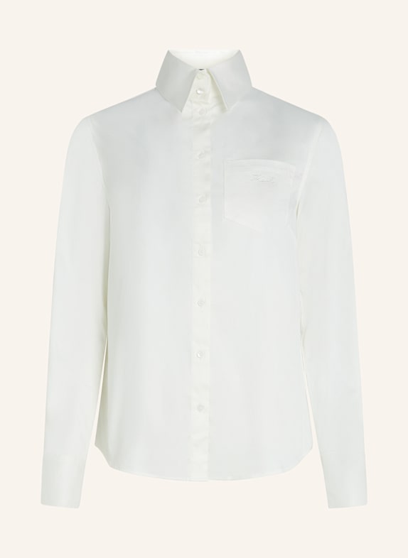 KARL LAGERFELD Bluse WEISS