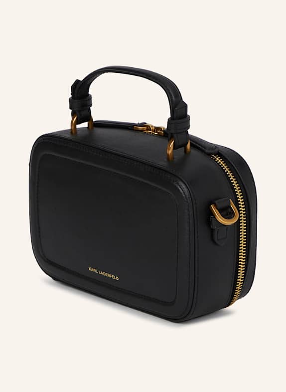 KARL LAGERFELD Umhängetasche SCHWARZ/ GOLD