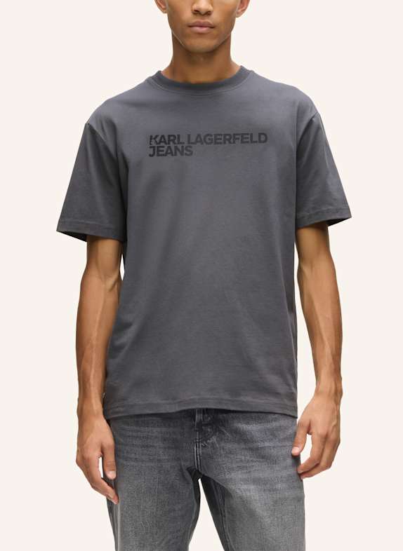 KARL LAGERFELD JEANS T-shirt DUNKELGRAU