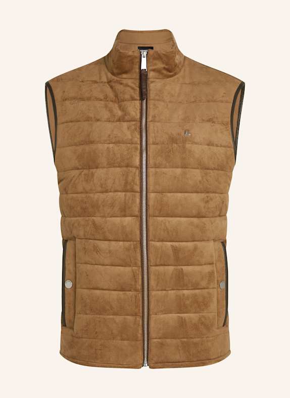 KARL LAGERFELD Weste CAMEL