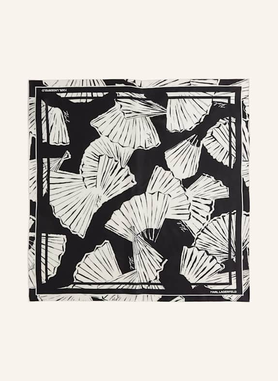 KARL LAGERFELD Schal SCHWARZ