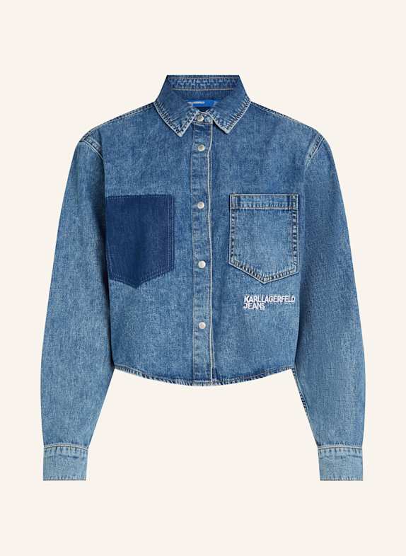 KARL LAGERFELD JEANS Bluse BLAU