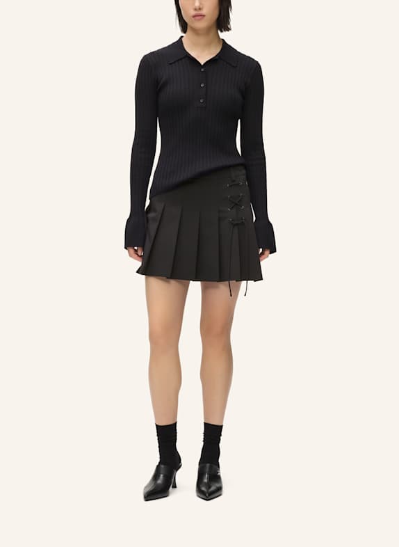 KARL LAGERFELD JEANS Rock SCHWARZ