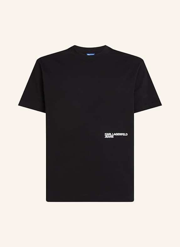 KARL LAGERFELD JEANS T-shirt SCHWARZ