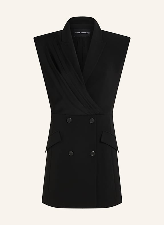KARL LAGERFELD Kleid SCHWARZ