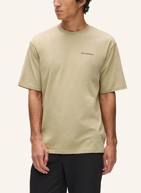 KARL LAGERFELD T-shirt KHAKI