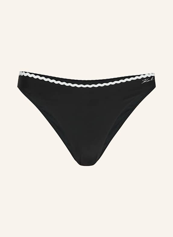 KARL LAGERFELD Bikini-Hose SCHWARZ