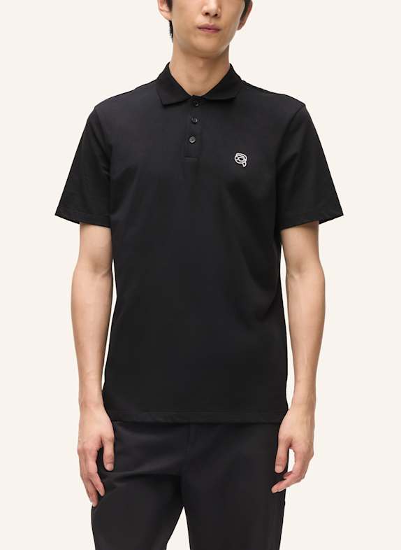 KARL LAGERFELD Poloshirt SCHWARZ