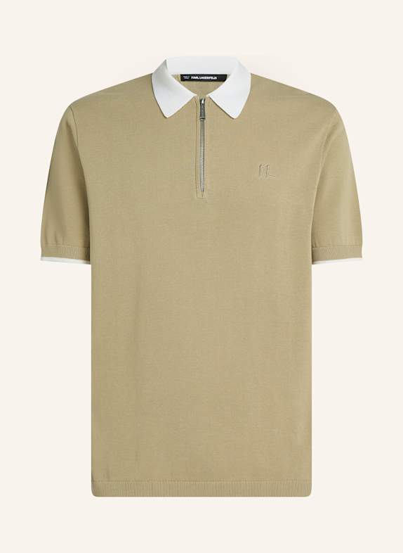 KARL LAGERFELD Poloshirt KHAKI