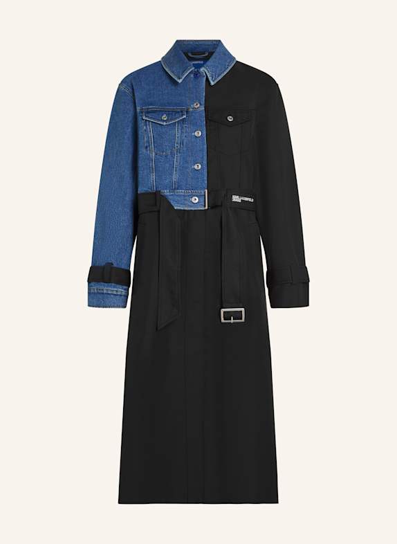 KARL LAGERFELD JEANS Jacke BLAU/ SCHWARZ