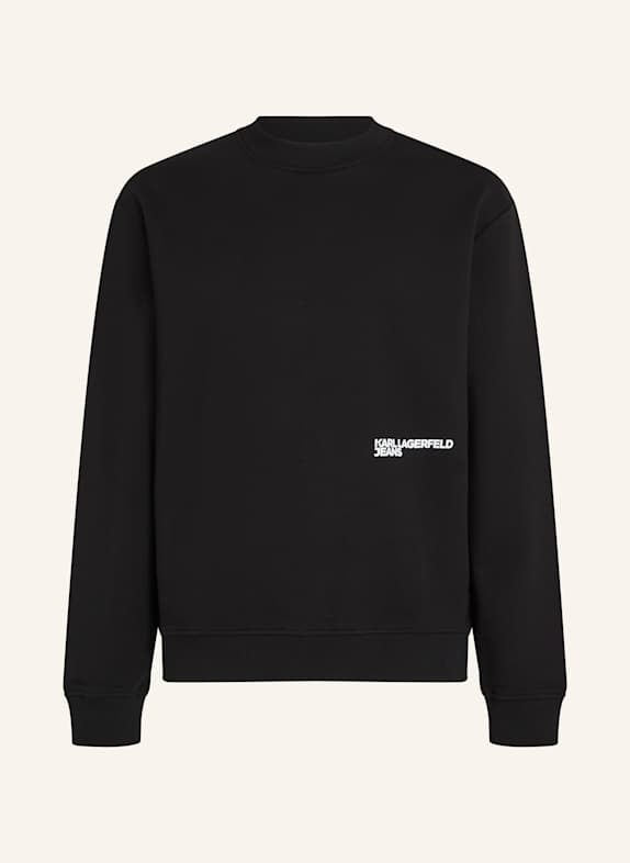 KARL LAGERFELD JEANS Sweatshirt SCHWARZ