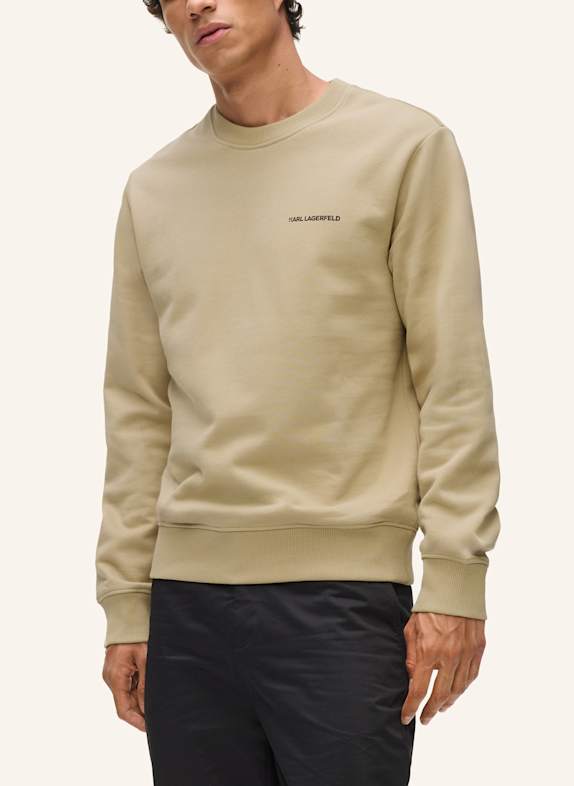 KARL LAGERFELD Sweatshirt KHAKI