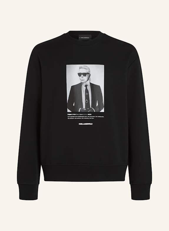 KARL LAGERFELD Sweatshirt SCHWARZ