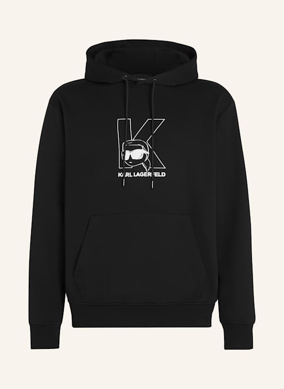 KARL LAGERFELD Hoodie SCHWARZ