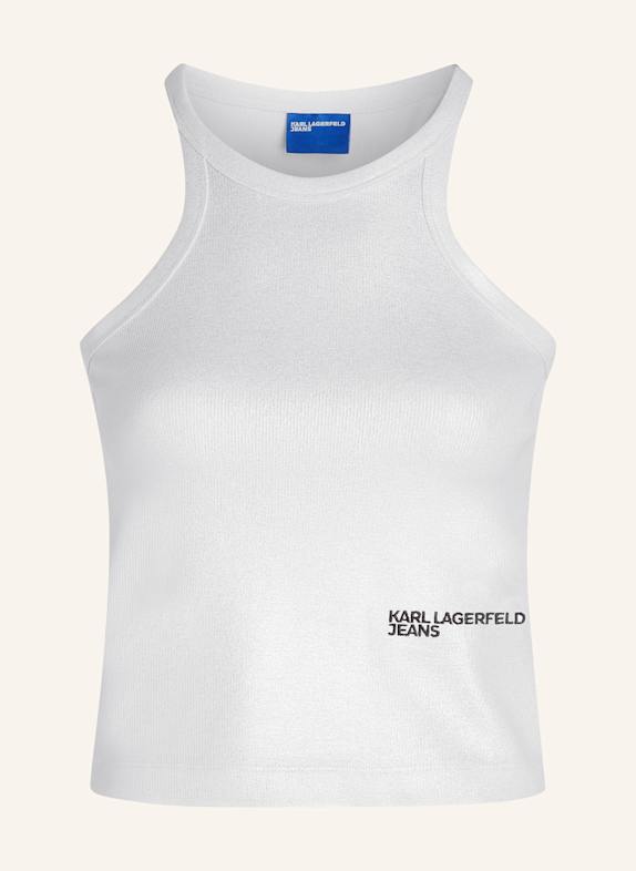 KARL LAGERFELD JEANS Top SILBER