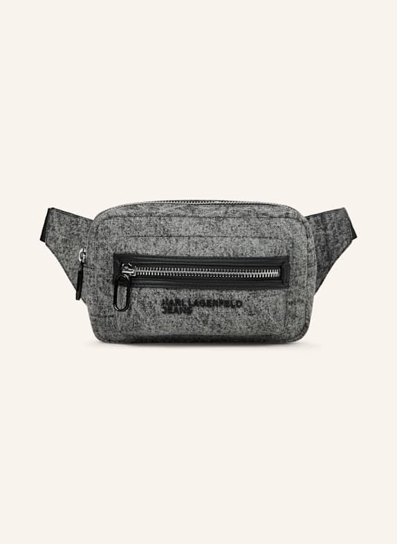 KARL LAGERFELD JEANS Gürteltasche SCHWARZ
