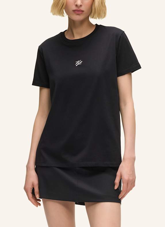 KARL LAGERFELD T-shirt SCHWARZ