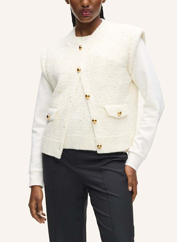 KARL LAGERFELD Strickjacke BEIGE